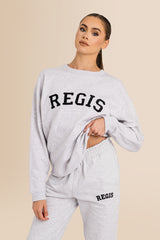 Women's Organic Combed Ringspon Cotton Sweatshirt - Cool Heather Grey