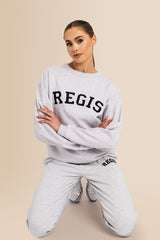 Women's Organic Combed Ringspon Cotton Sweatshirt - Cool Heather Grey