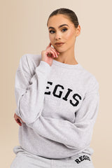 Women's Organic Combed Ringspon Cotton Sweatshirt - Cool Heather Grey