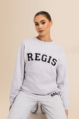 Women's Organic Combed Ringspon Cotton Sweatshirt - Cool Heather Grey