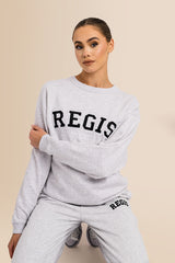 Women's Organic Combed Ringspon Cotton Sweatshirt - Cool Heather Grey