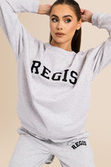 Women's Organic Combed Ringspon Cotton Sweatshirt - Cool Heather Grey