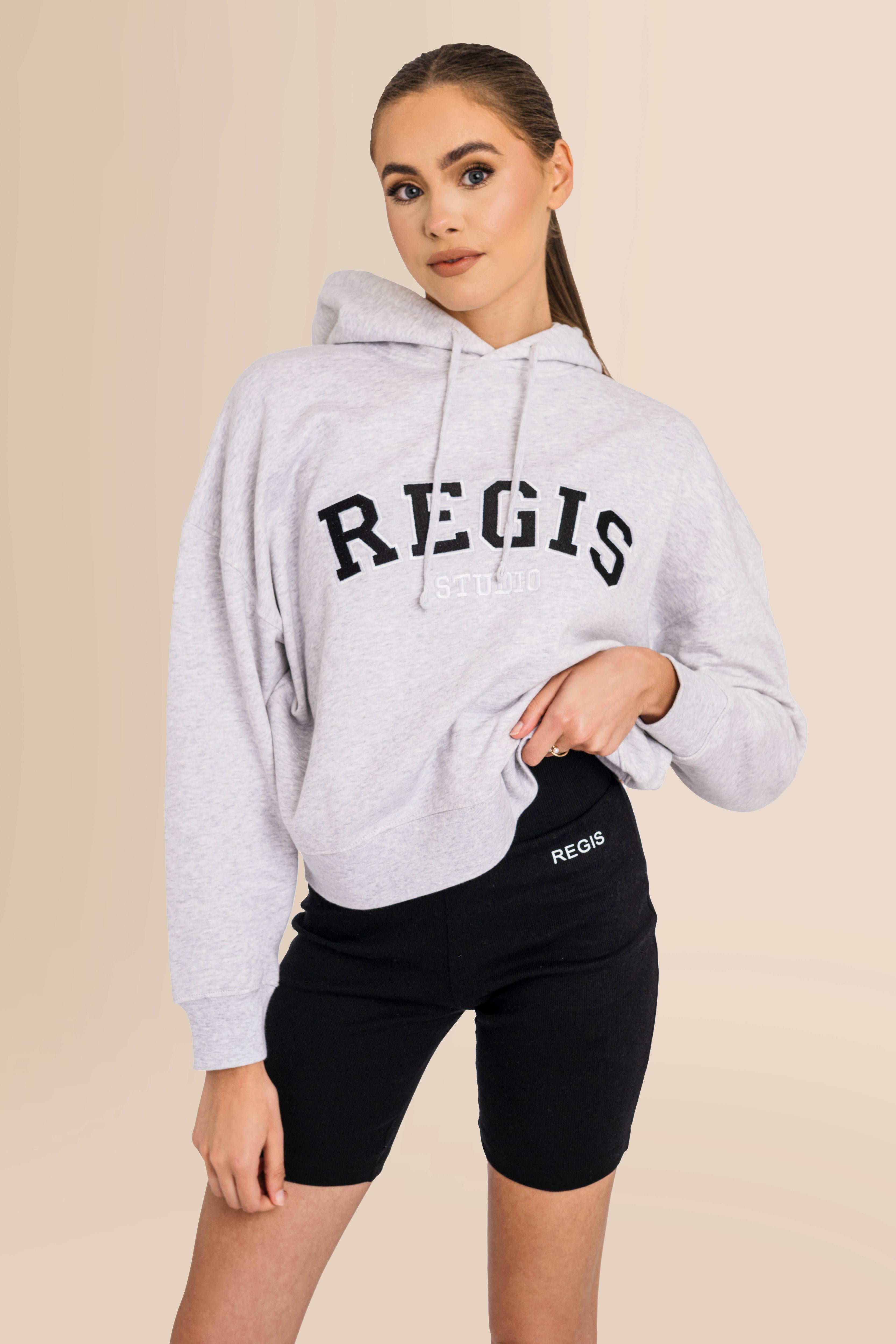 Premium Women's Organic Brushed Cotton Hoodie - Cool Heather Grey