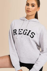 Premium Women's Organic Brushed Cotton Hoodie - Cool Heather Grey