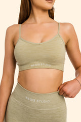 Women's Recycled - Multi-Sport Flex Bra - Sage Green
