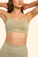 Women's Recycled - Multi-Sport Flex Bra - Sage Green