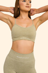 Women's Recycled - Multi-Sport Flex Bra - Sage Green