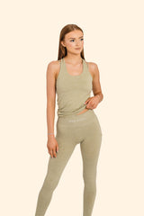 Women's Recycled Seamless 3D Fit Multi-Sport Flex Vest - Sage Green