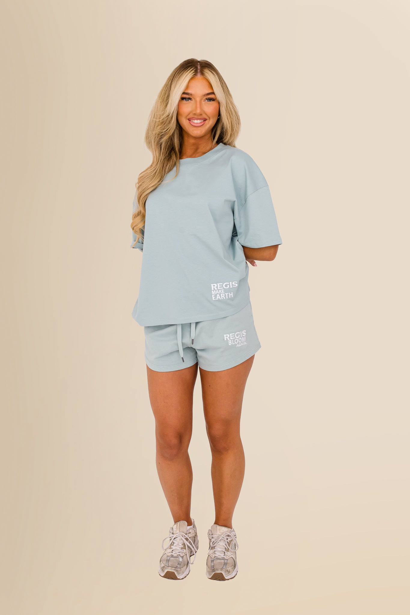 Eco-Friendly Women's French Terry Shorts - 100% Organic - Jade Green