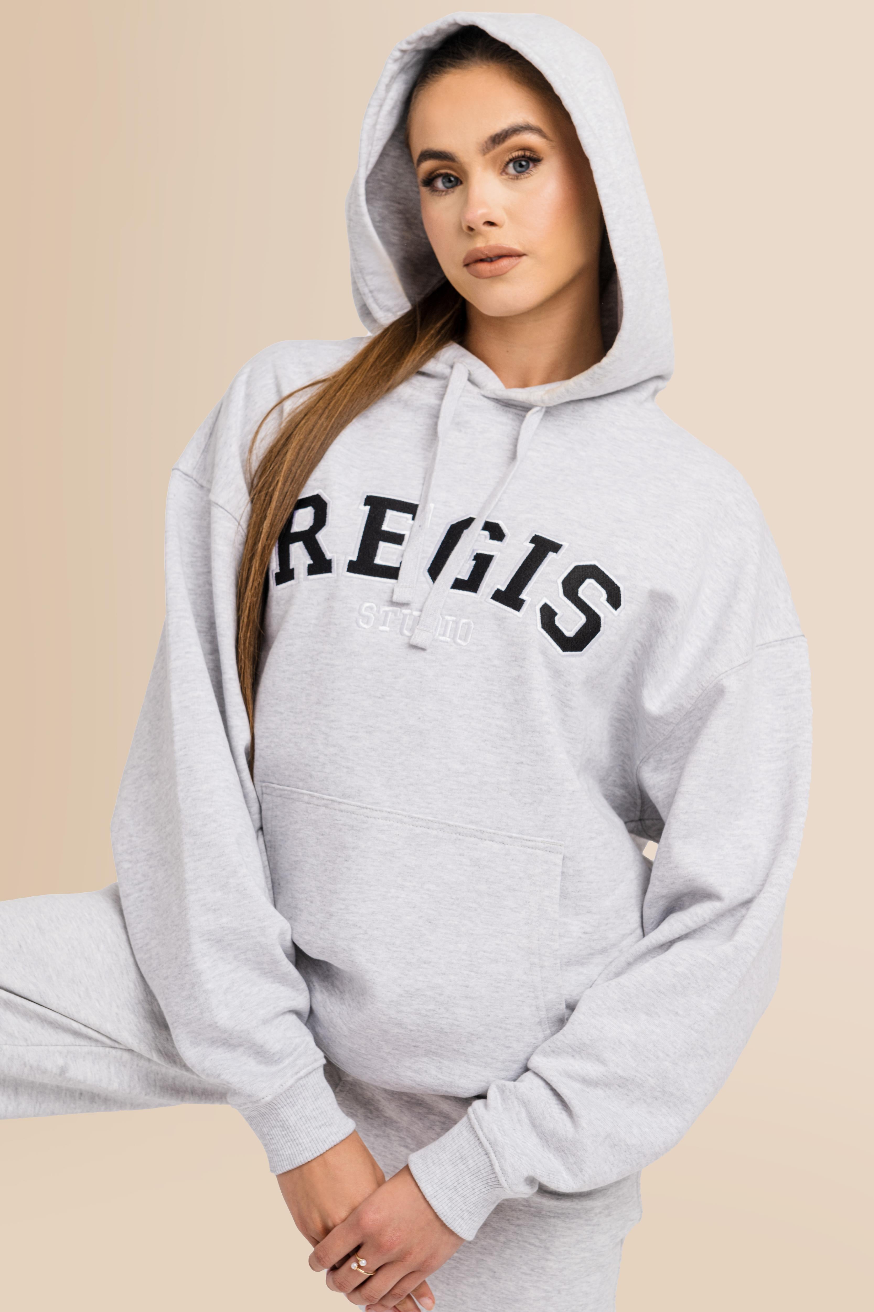 Titan Striker 2.0 Unisex Oversized Hoodie - Cool Heather Grey